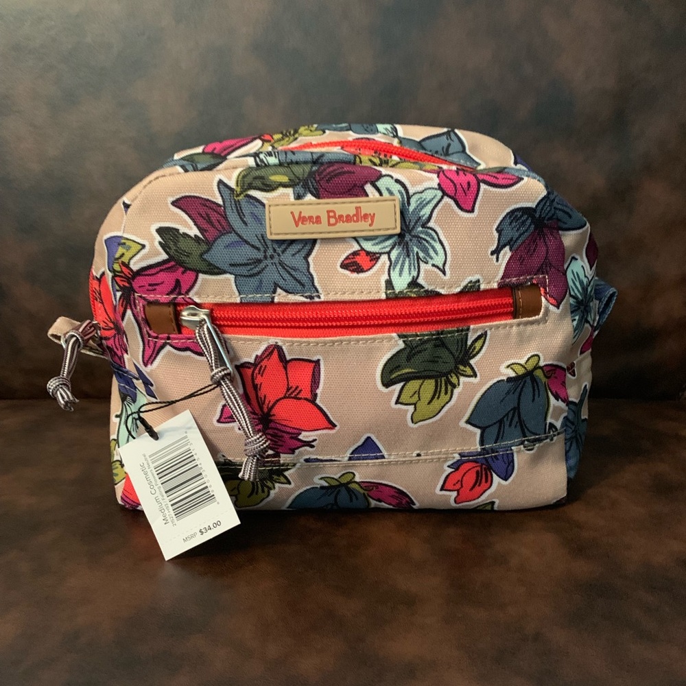 NWT Vera Bradley Medium Cosmetic